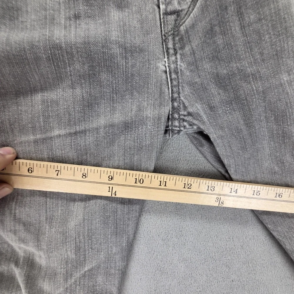 Vintage Levis Engineered Jeans Mens Gray Zip Flap Pockets Fits 32x30